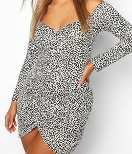 Cheetah print dress